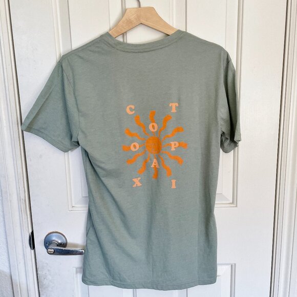 NEW Cotopaxi Happy Day Organic T-Shirt - Women's M NWT Silver Leaf Green - Picture 4 of 10